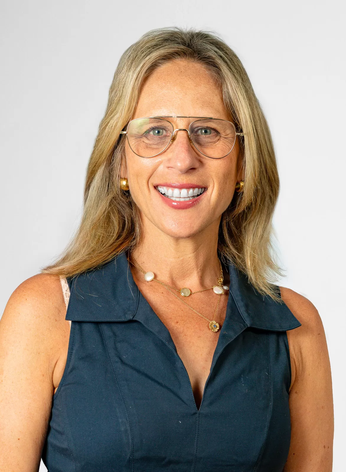 Classic professional female studio headshot