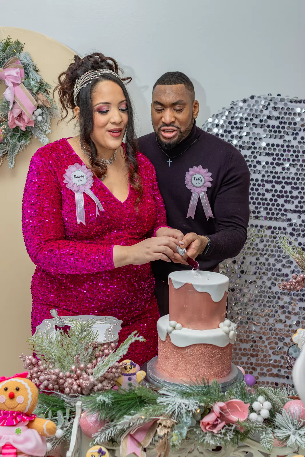 Candid moment from a milestone celebration