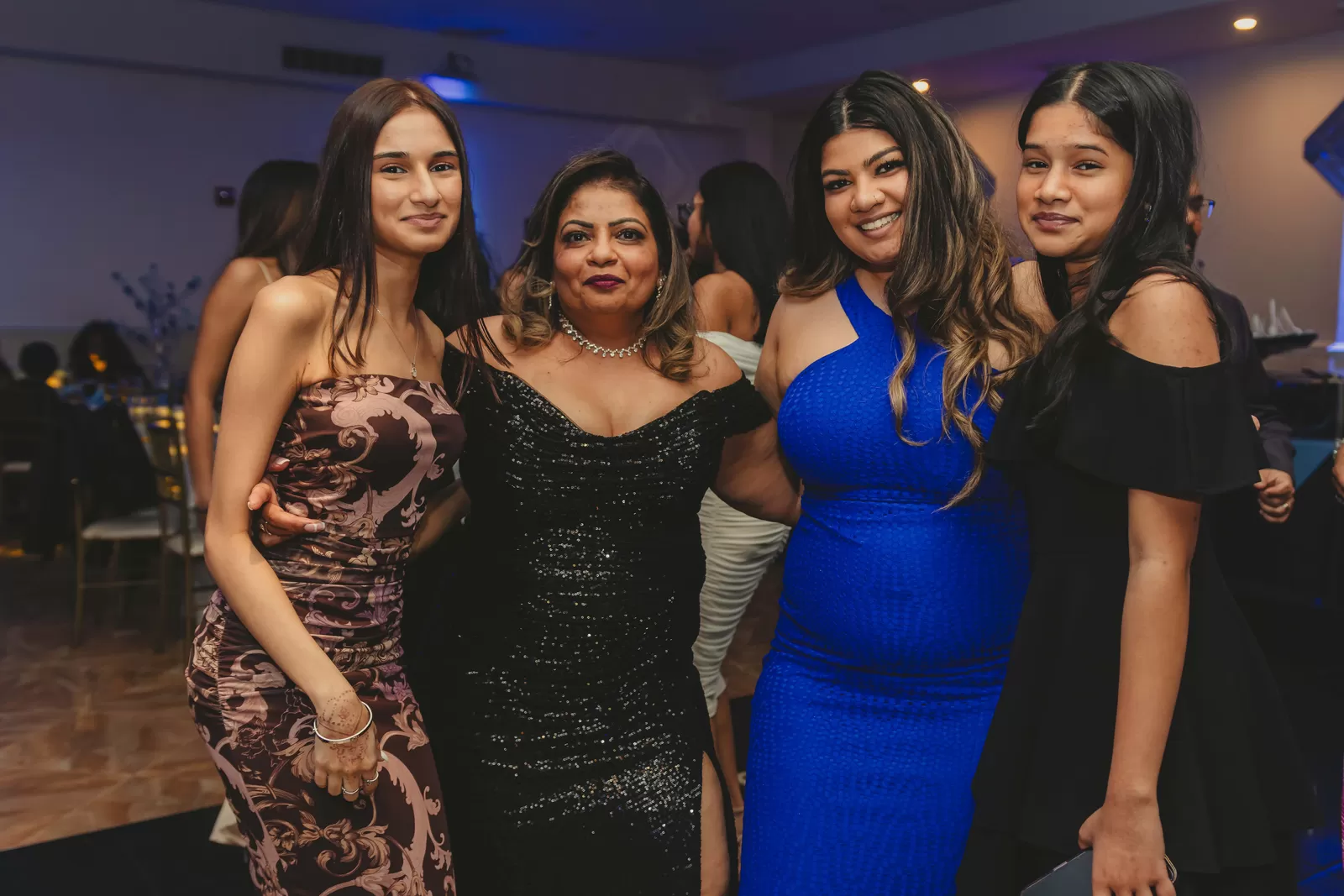 Candid moment from a milestone celebration
