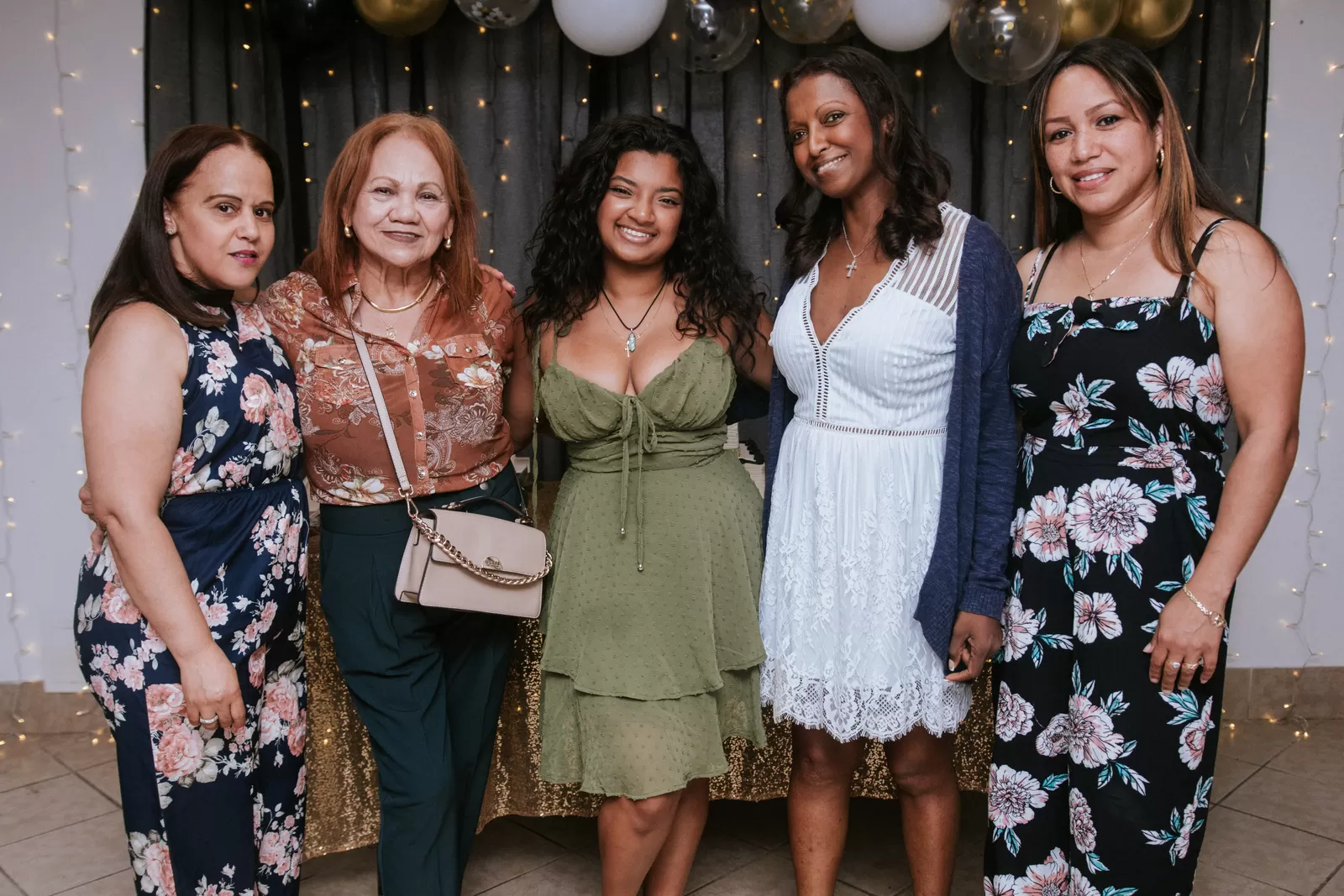 Candid moment from a milestone celebration