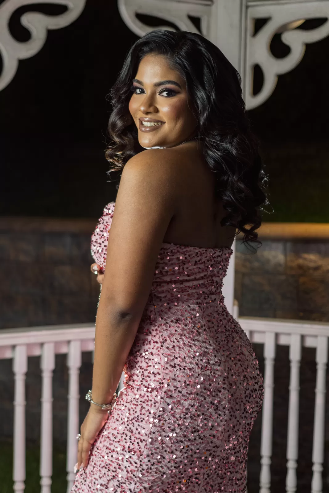 Sweet sixteen portrait and celebration moment